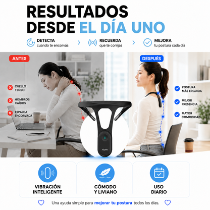 Corrector de Postura con Sensor Inteligente