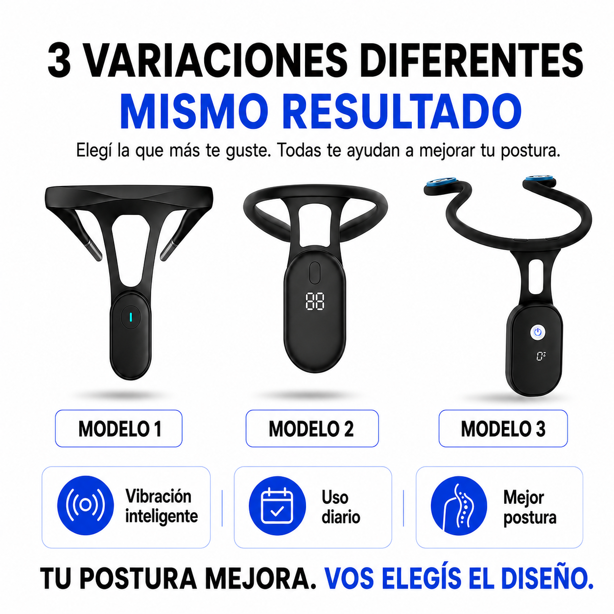 Corrector de Postura con Sensor Inteligente