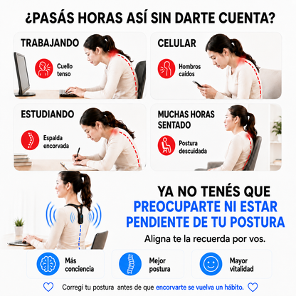 Corrector de Postura con Sensor Inteligente